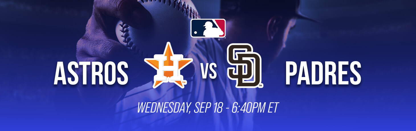 MLB18 Astros vs Padres