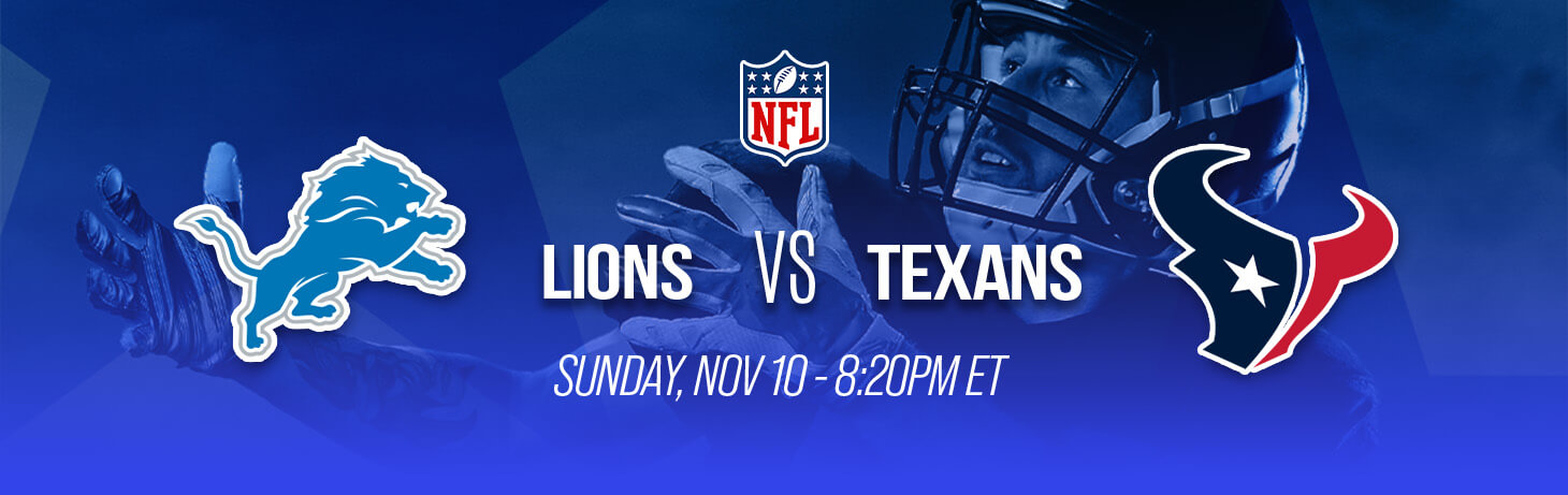 NFL10 Lions vs Texans