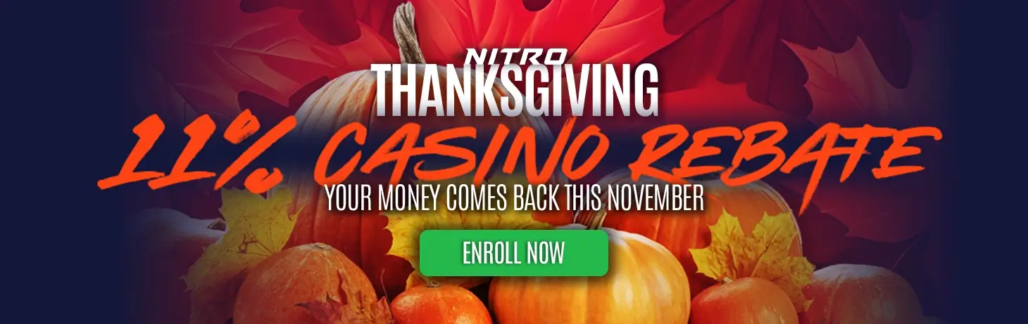 11% CASINO REBATE