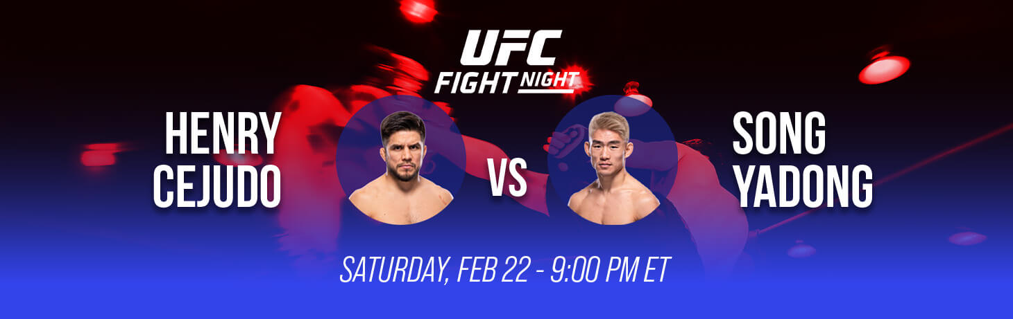 UFC Fight Night - CEJUDO VS YADONG