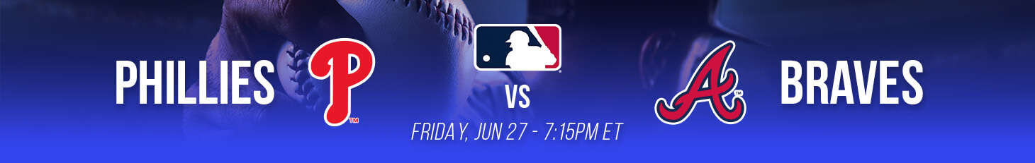 MLB Phillies vs Braves