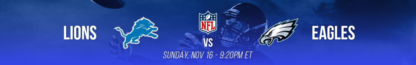 NFL - Lions vs Eagles