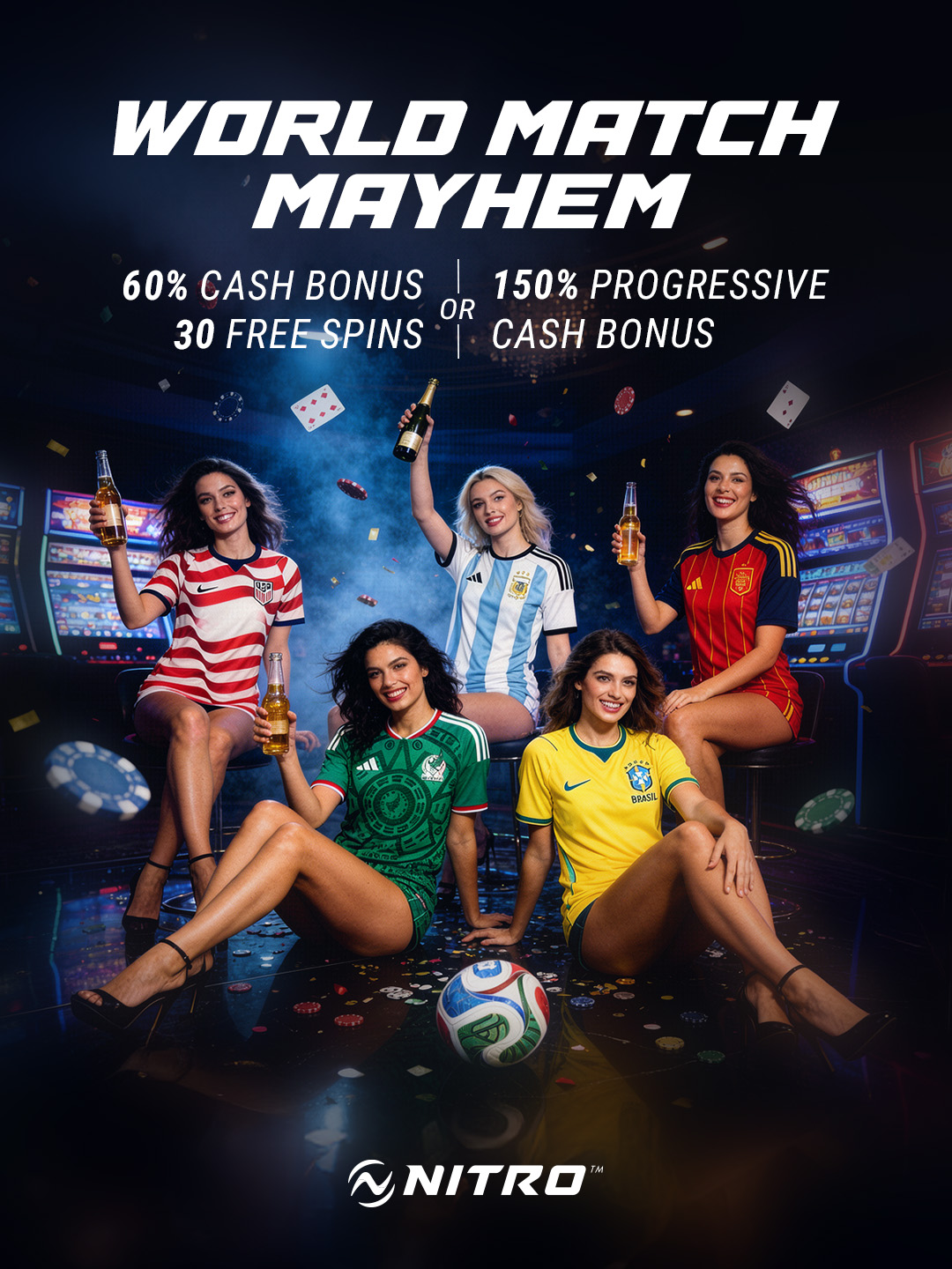 Login MyNitro.io - WorldMatch Mayhem